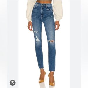 MOTHER DENIM | SWOONER ANKLE FRAY